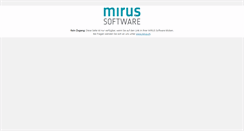 Desktop Screenshot of helpdesk.mirus.ch